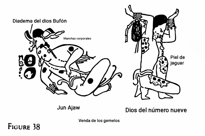 Estos gemelos son siempre antropomórficos y son nombrados así por las elaboradas bandas de tela nudosa que usan.