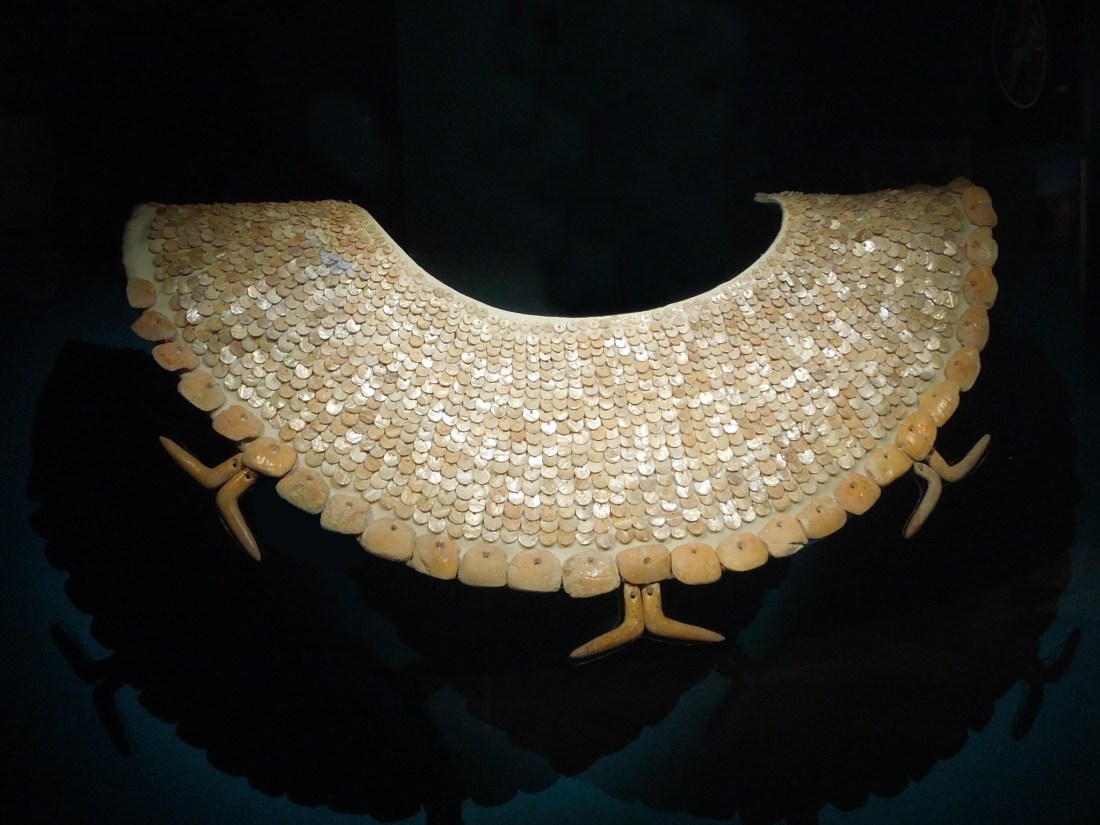 Pectoral encontrado en Oxtankah